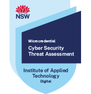 Cyber Security Threat Assessment Badge