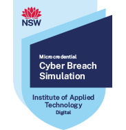 Cyber Breach Simulation Microcredential Badge